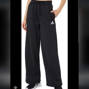 Adidas high waist wide leg pants size M